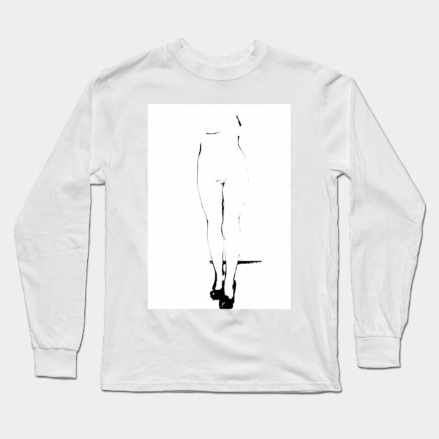 Legs Long Sleeve T-Shirt by SideshowWright